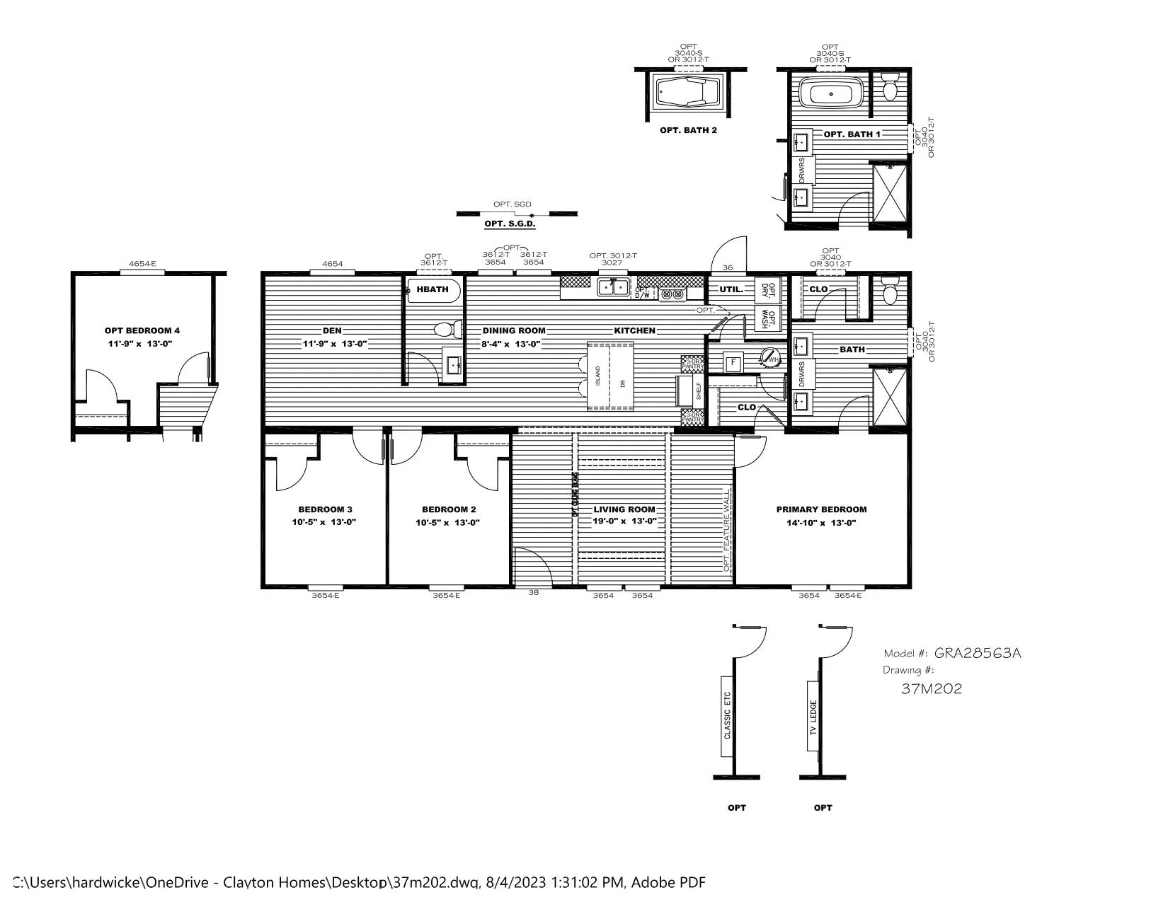 Grand Living 56 Flooplan