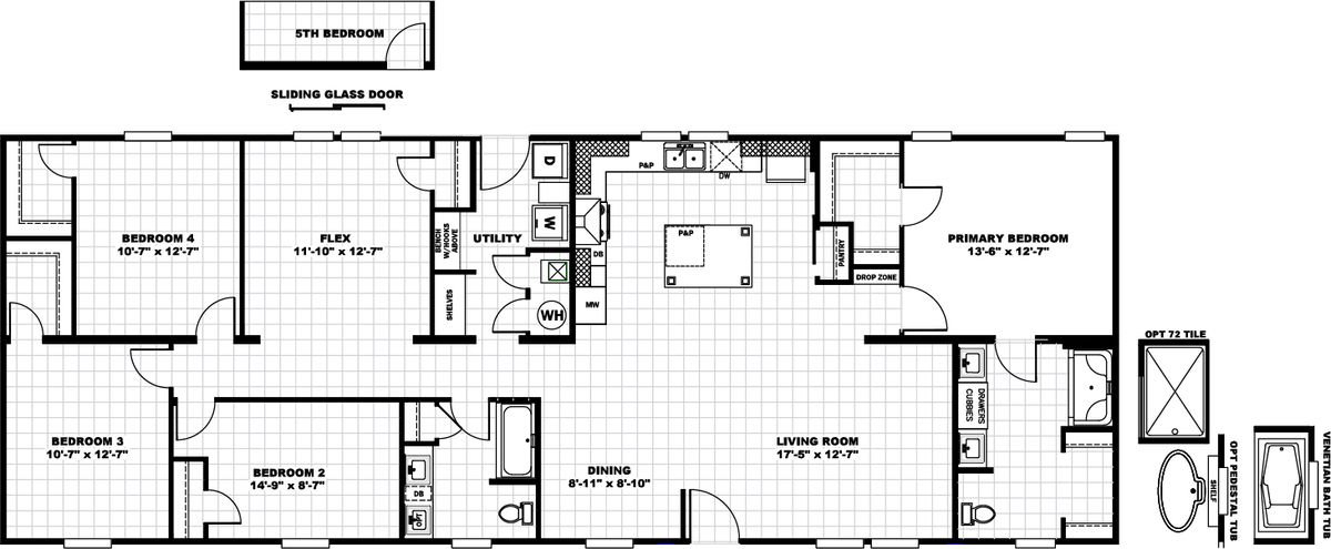 46ANN28724AH Floor Plan