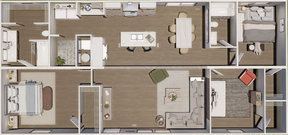 3D floor plan