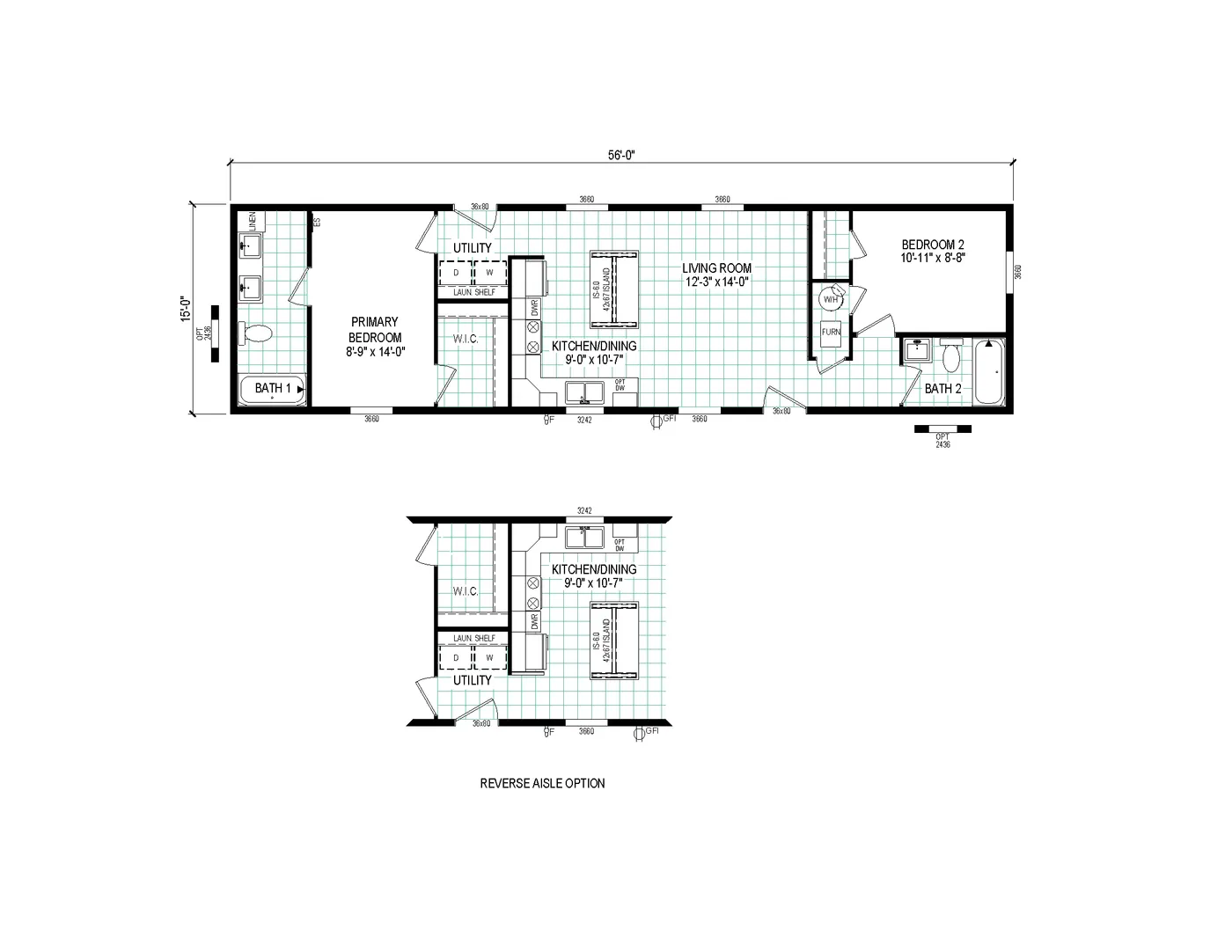 Standard floor plan