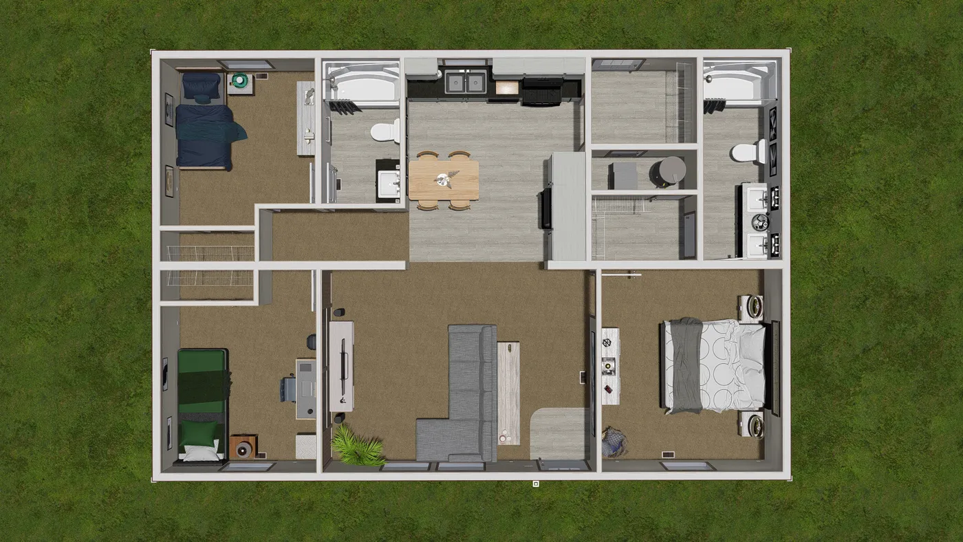 3D floor plan