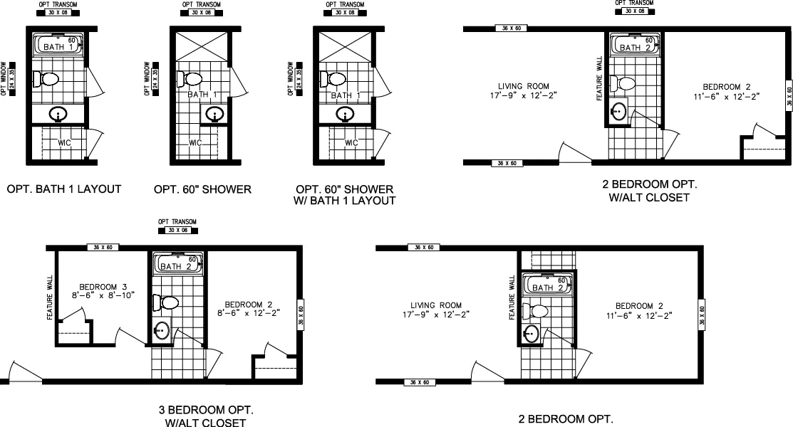 Floor Plan Options