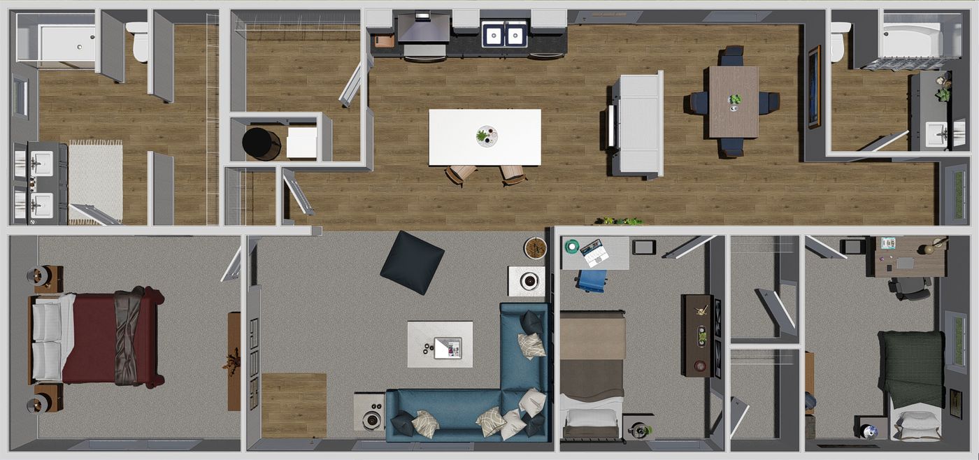 3D floor plan