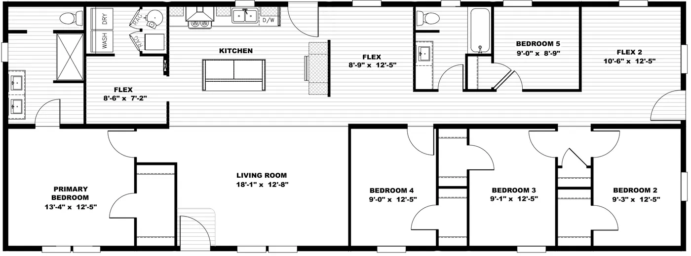 Standard 5 Bedroom