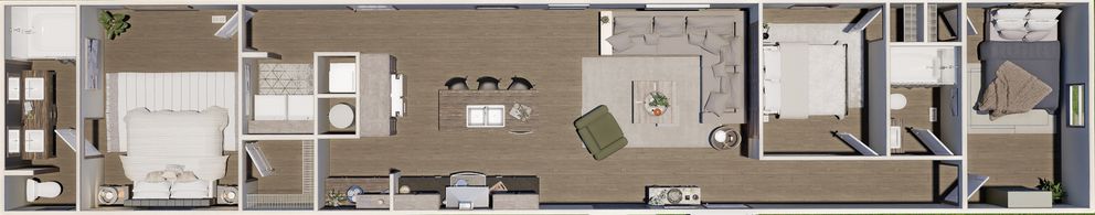 3D floor plan