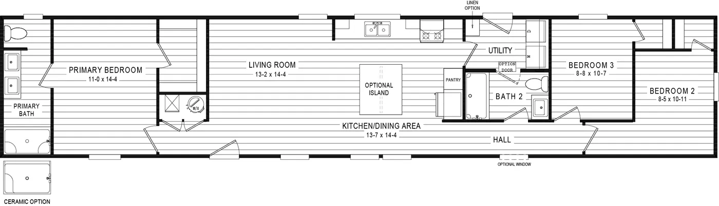 28' Floor Plan