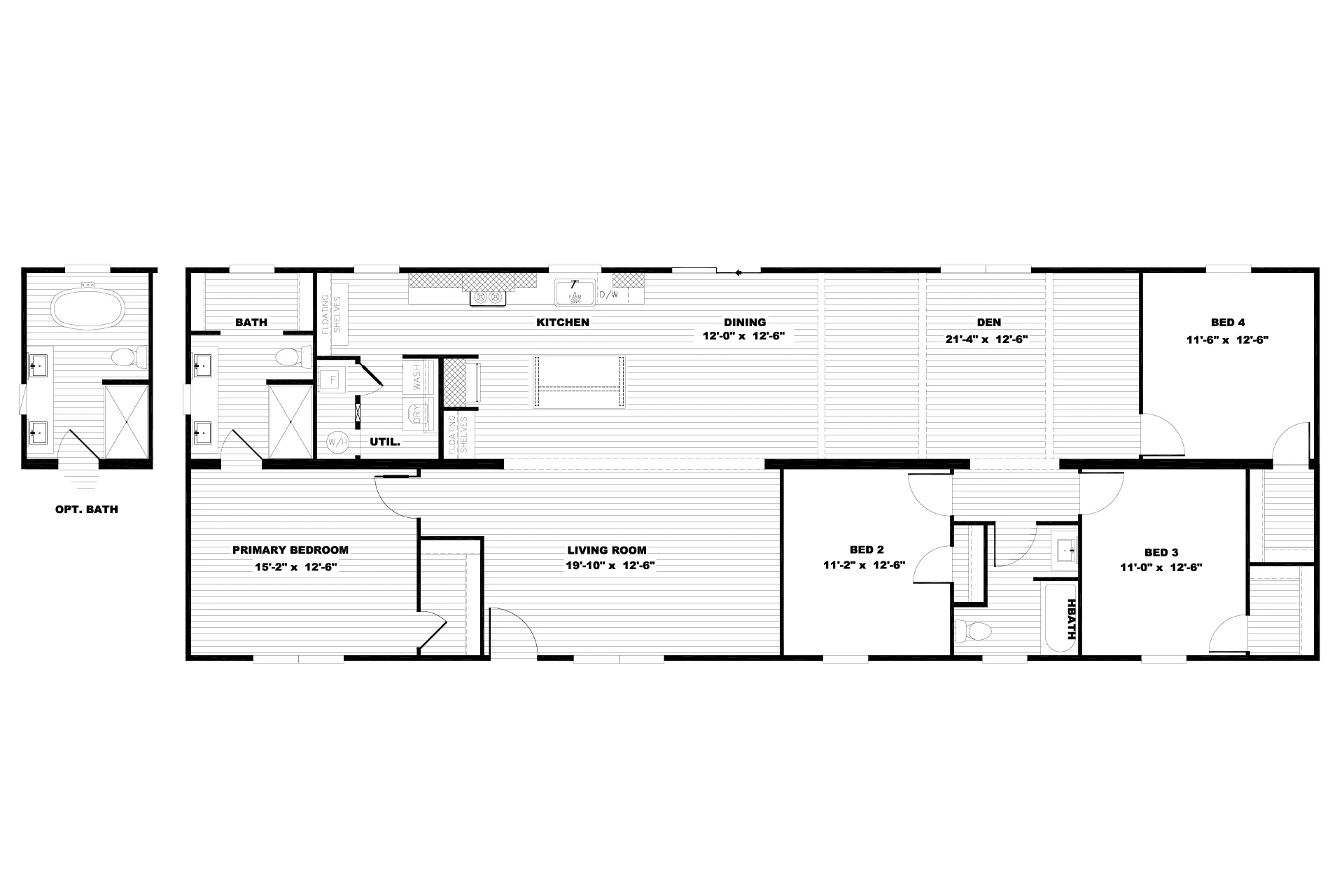 Room To Roam! Flooplan