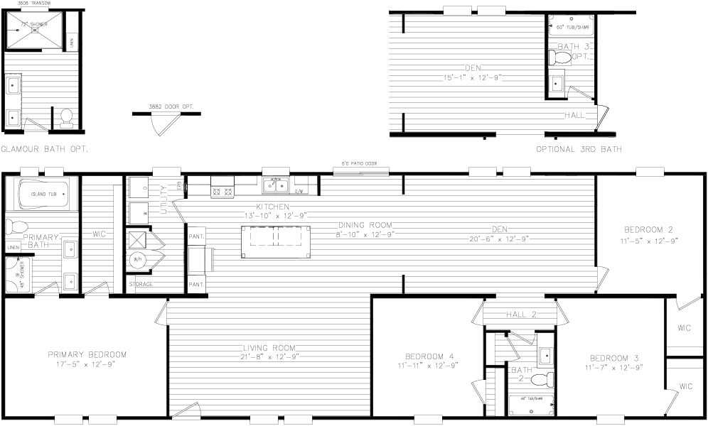 M001 BIG EASY MOD Floorplan
