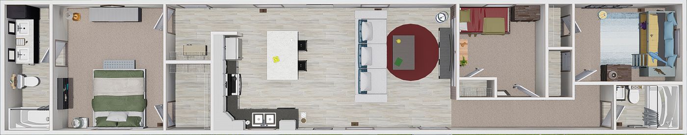 3D floor plan
