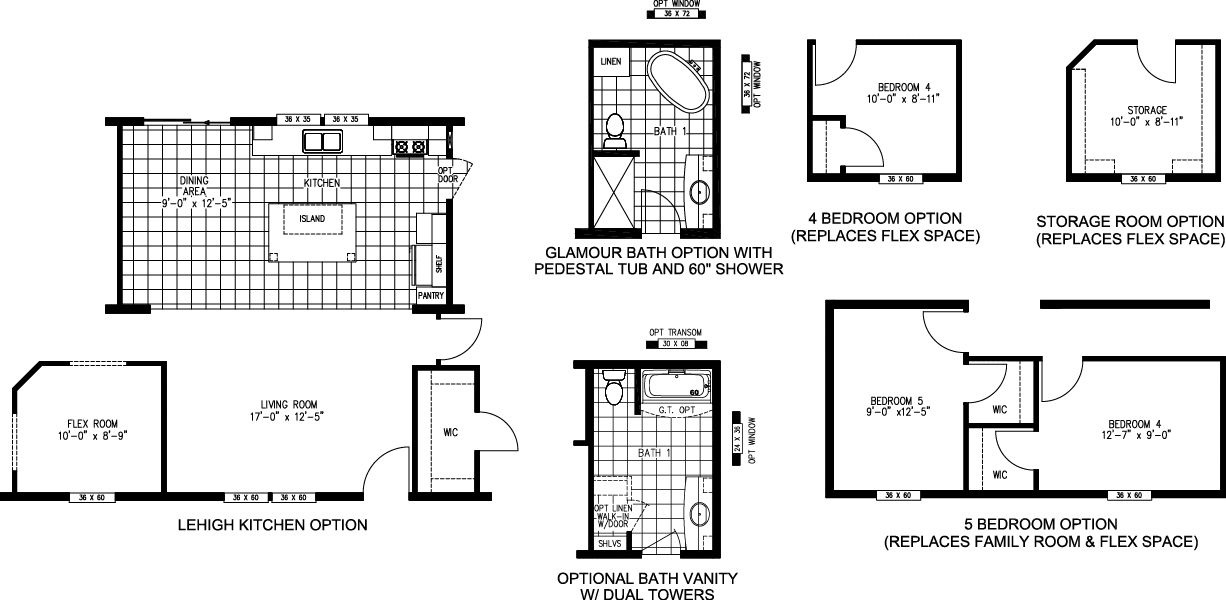 Floor Plan Options