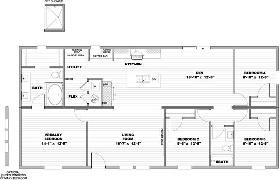 Standard floor plan