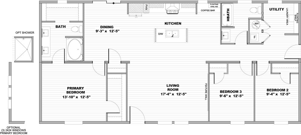 Standard floor plan