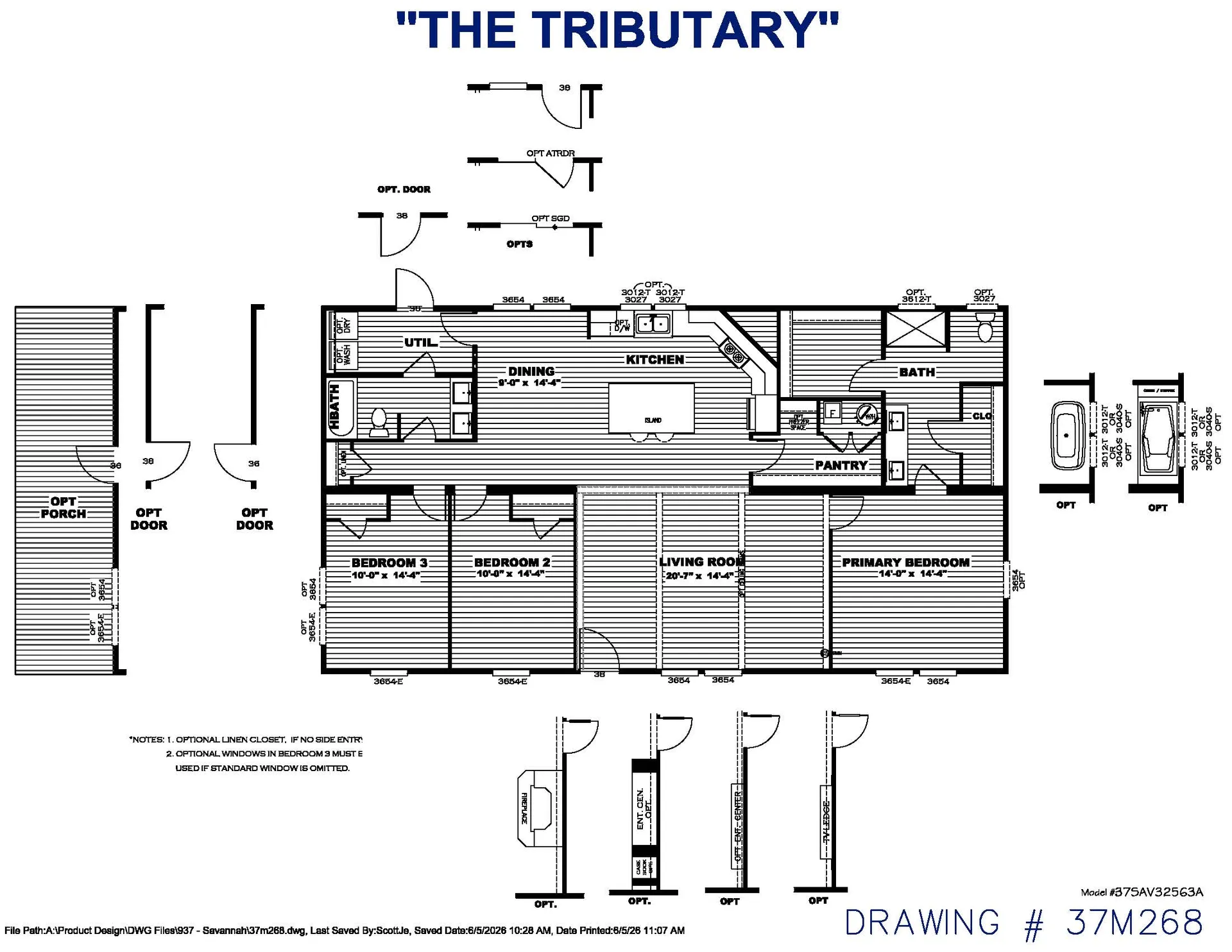 The Tributary Flooplan