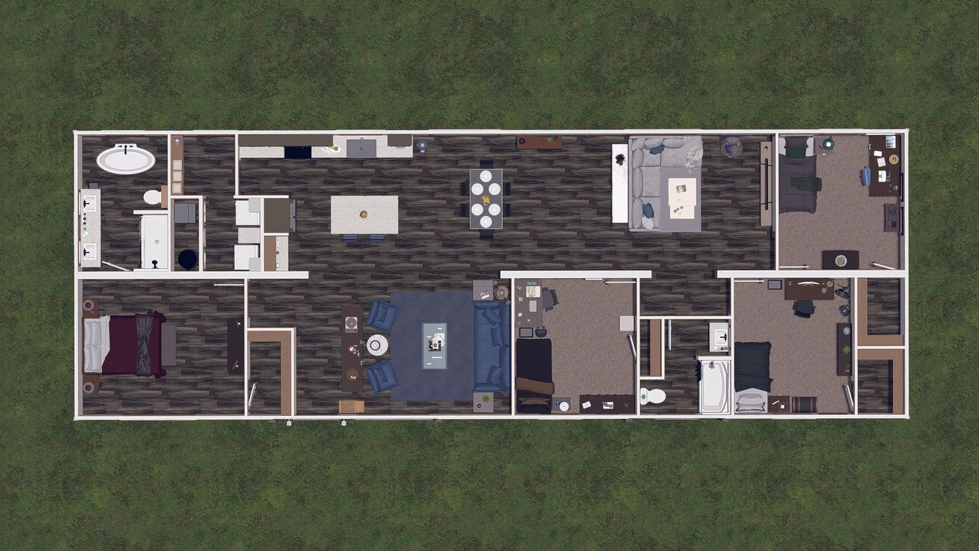 3D floor plan