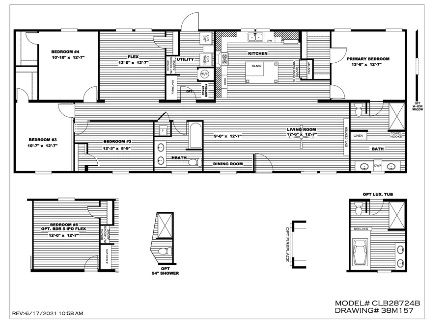 The Breeze Farmhouse 72 Floor Plan