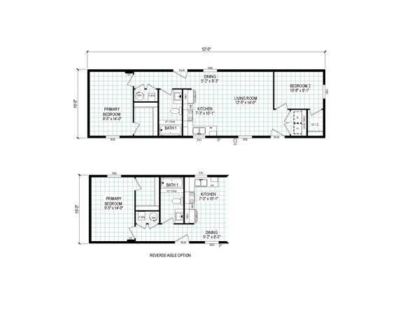 5216-CC05 OASIS 52 Floor Plan