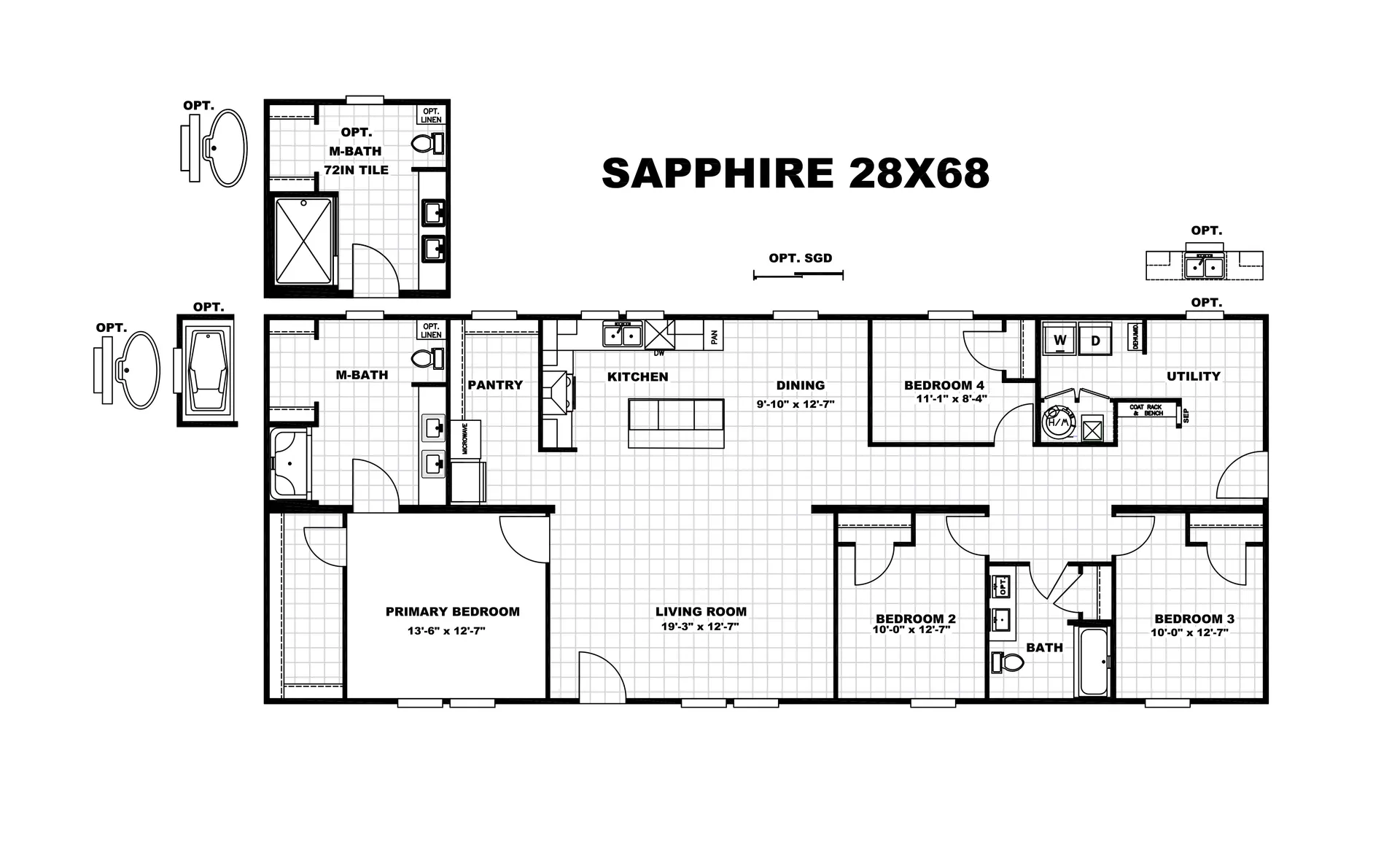 Sapphire Flooplan