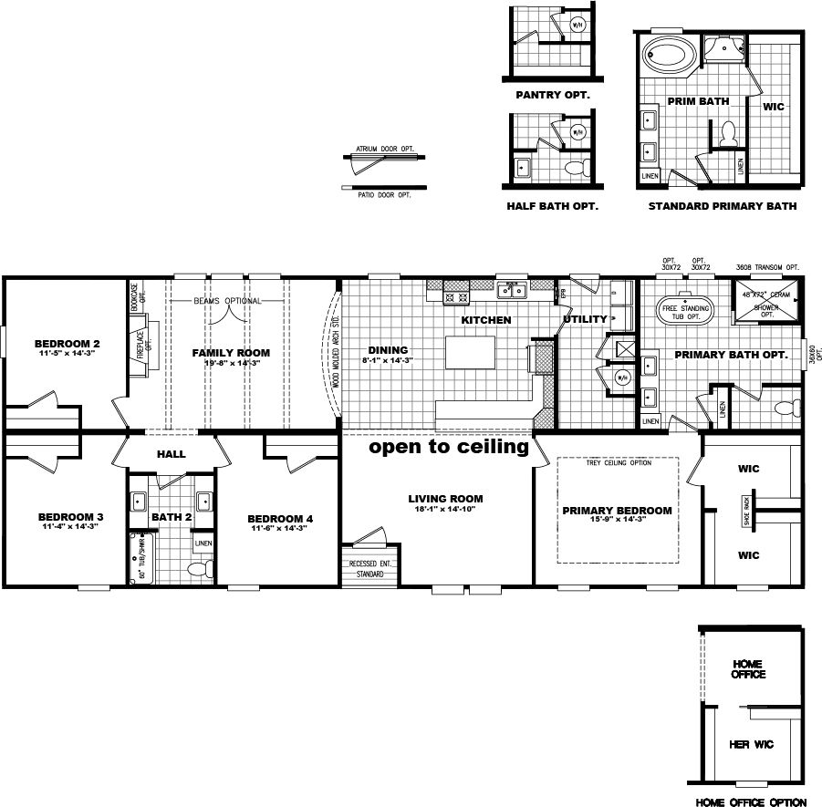 3321 THE GEORGETOWN MOD Floorplan