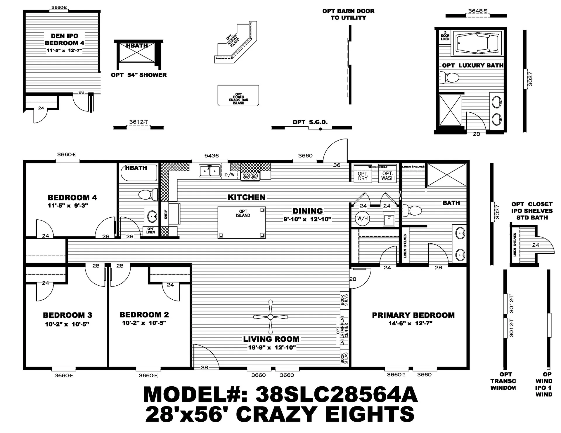 Crazy Eights Flooplan