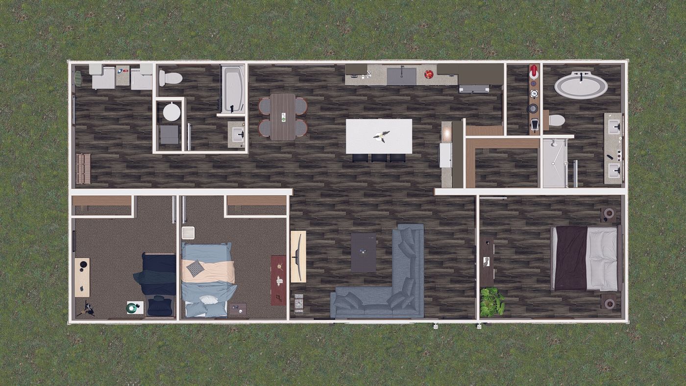 3D floor plan