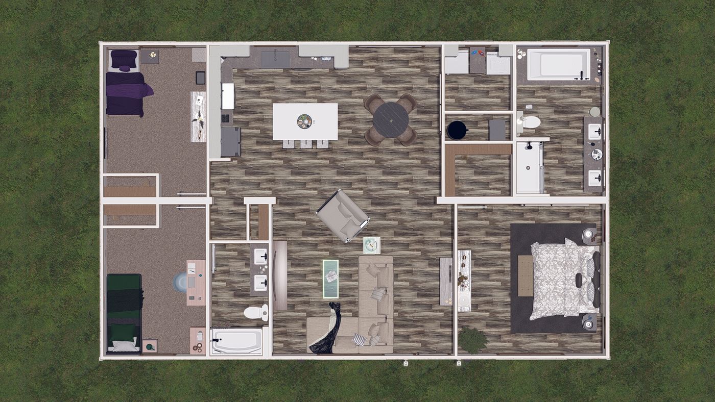 3D floor plan