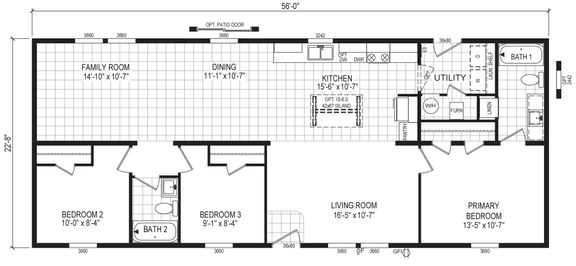 5624-744 THE PULSE Floor Plan