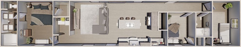 3D floor plan