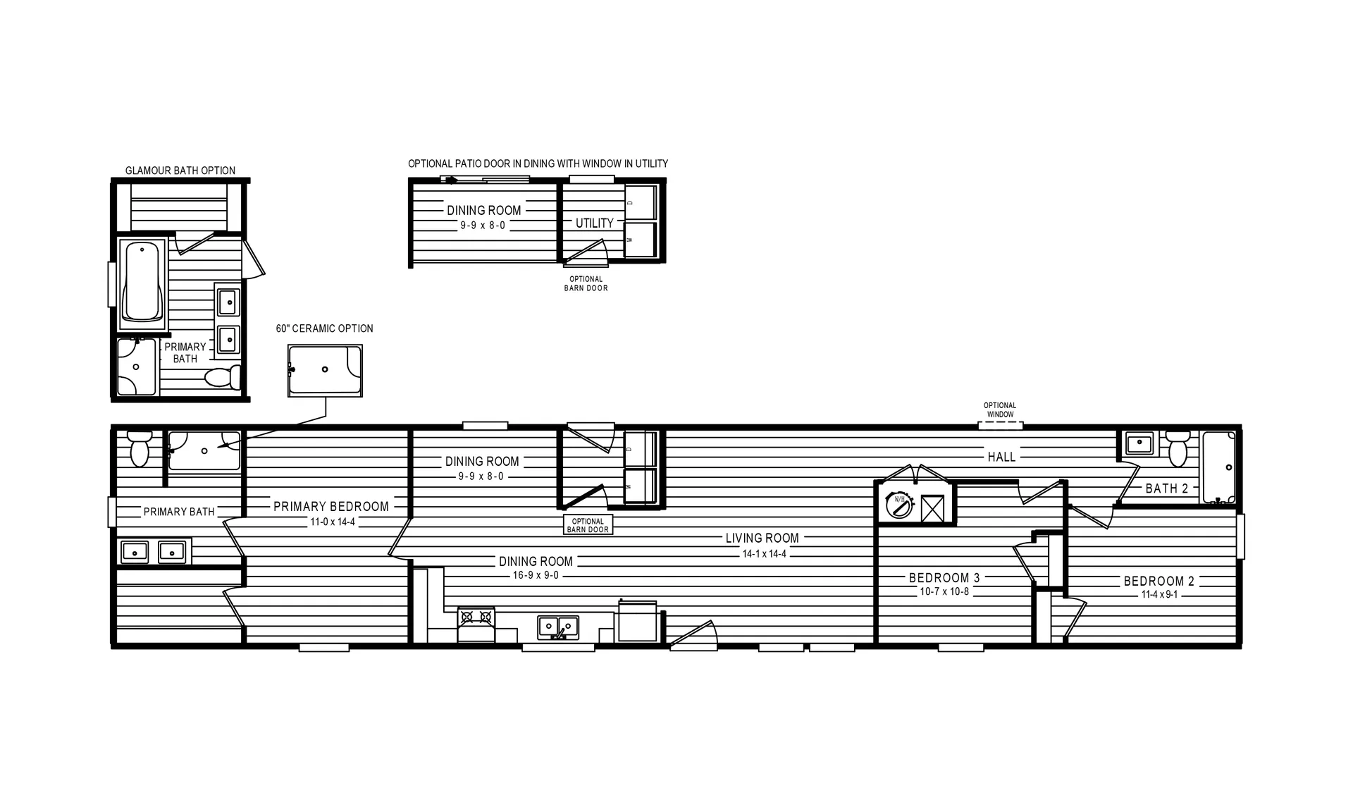 5407 "Yellowstone" 7616 Flooplan