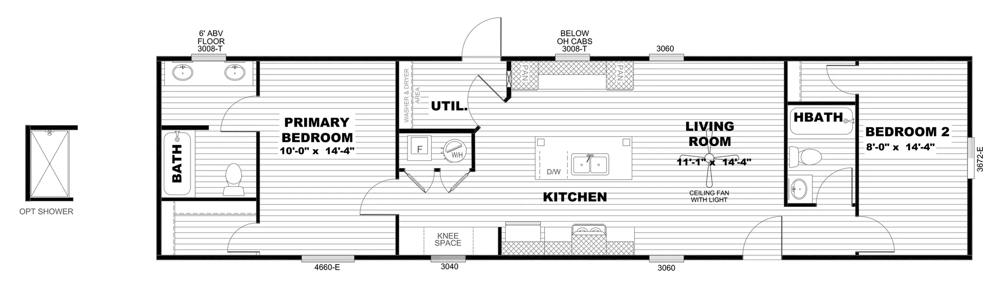 Select 16602S Flooplan