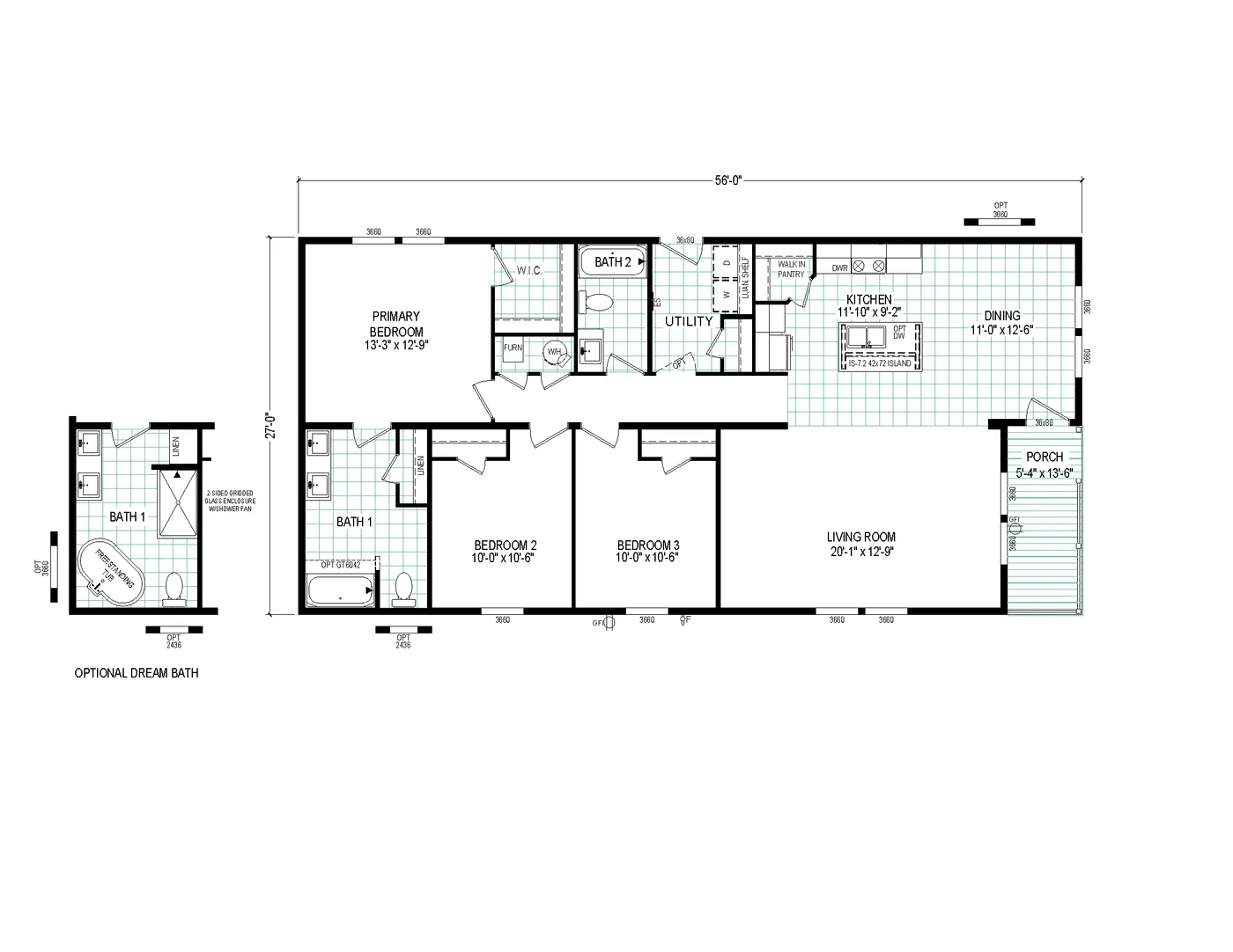 Standard floor plan
