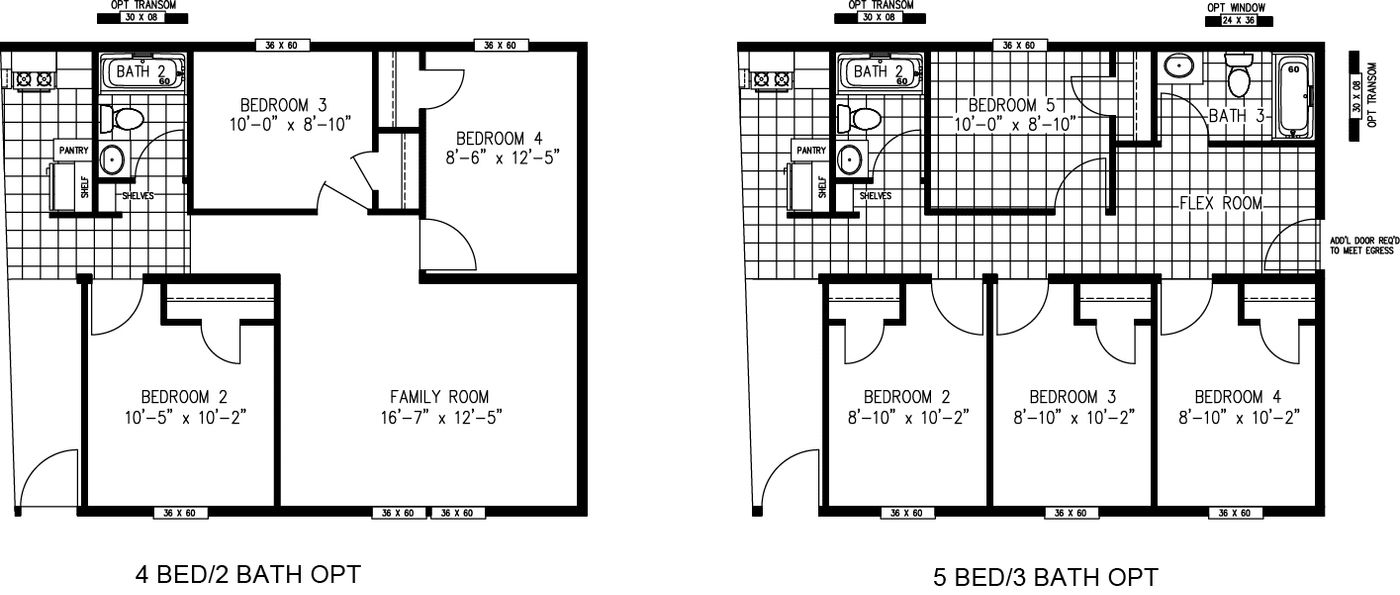 Floor Plan Options