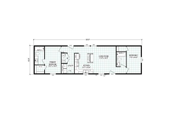 5616-CC01 CORNERSTONE 56 Floor Plan