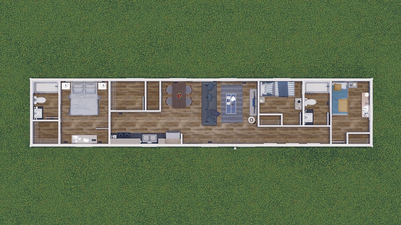 3D floor plan