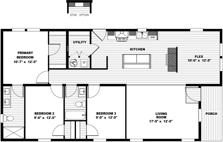 Standard floor plan