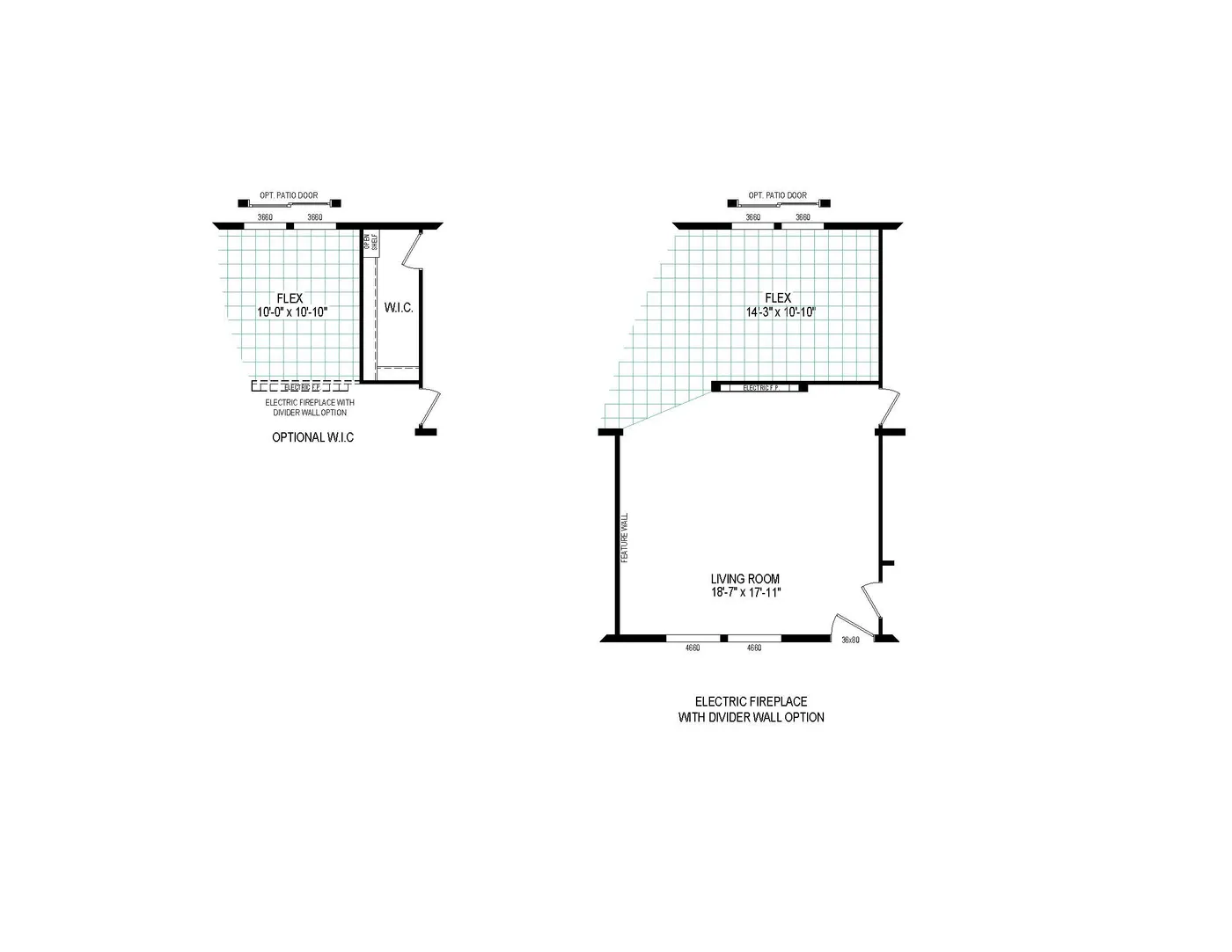 The 6032-5700 THE PULSE Floor Plan. This Manufactured Mobile Home features 3 bedrooms and 2 baths.