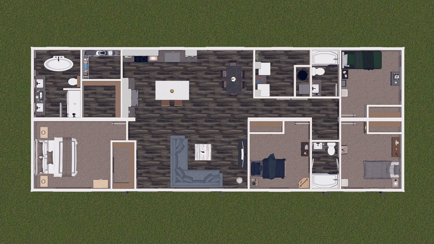 3D floor plan