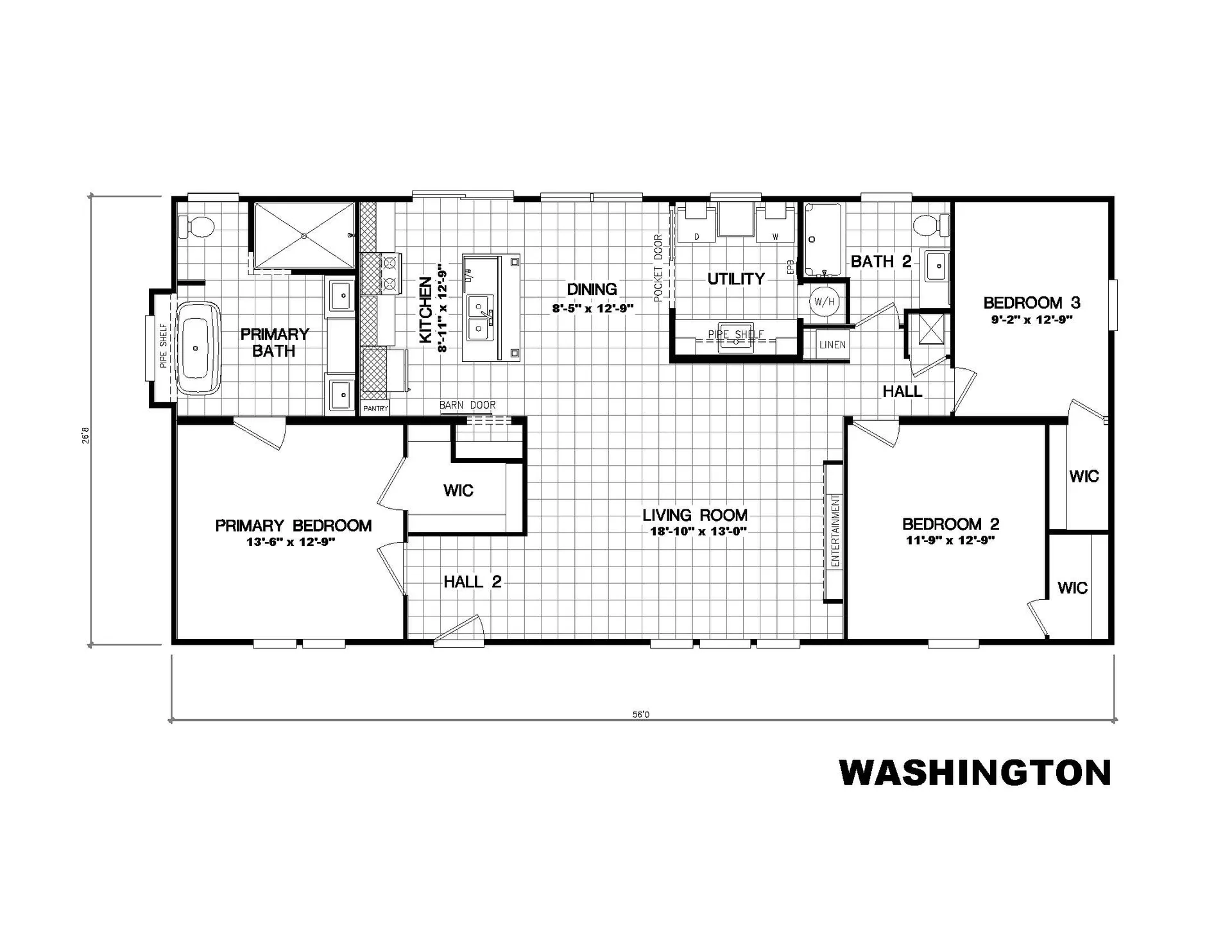 The Washington Flooplan