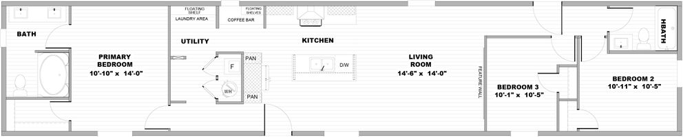 Standard floor plan