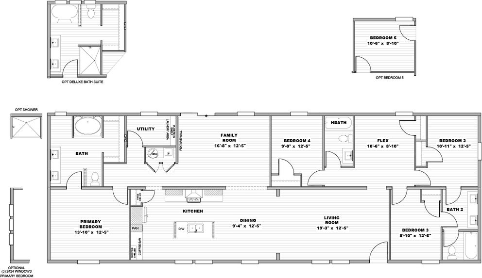 Standard floor plan