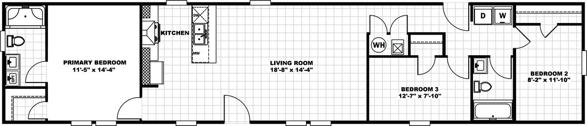 46SSR16723AH Floor Plan