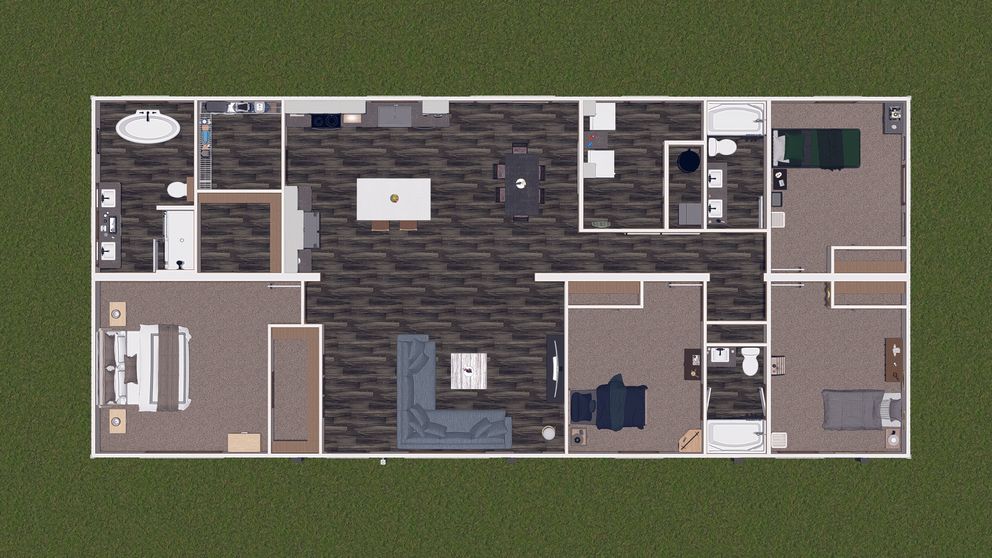 3D floor plan
