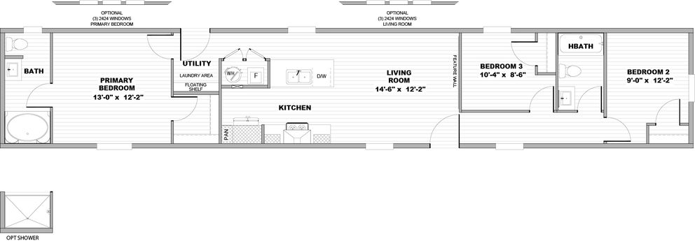 Standard floor plan