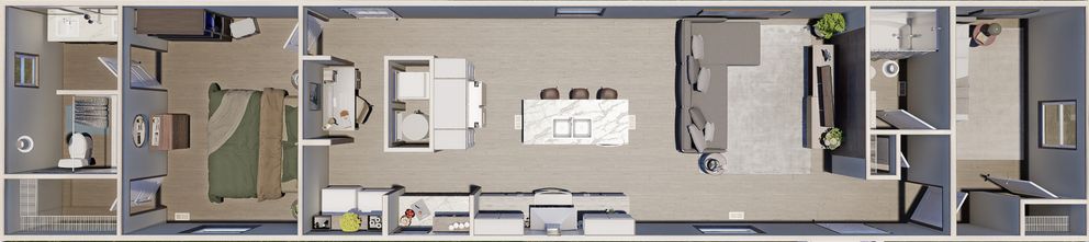 3D floor plan