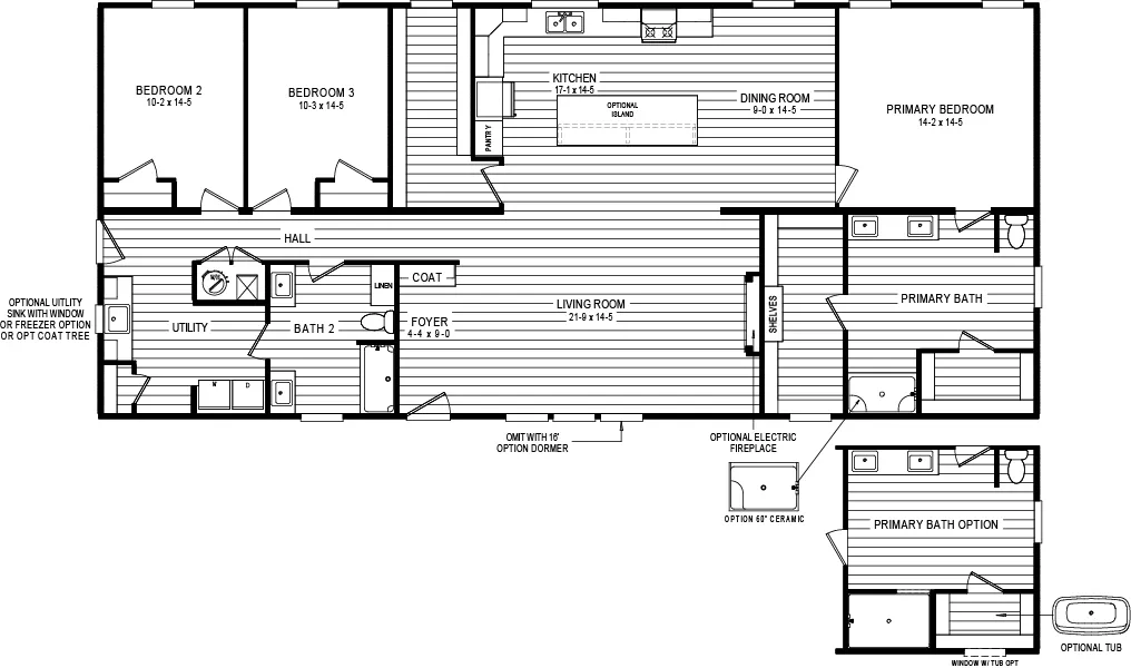 32' Floor Plan