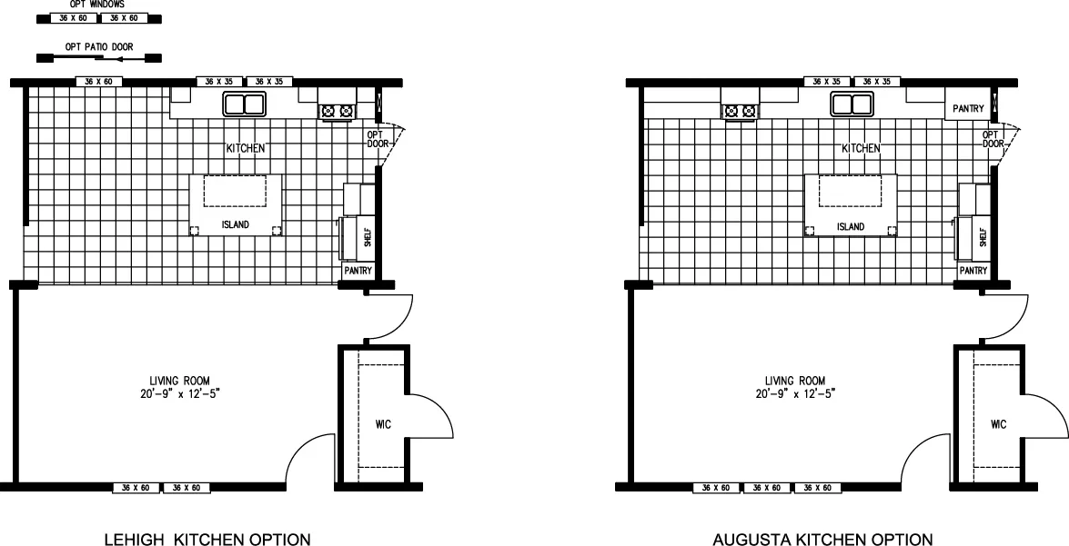 Floor Plan Options
