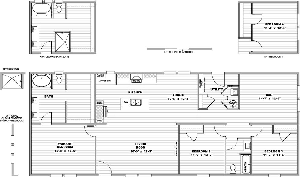 Standard floor plan