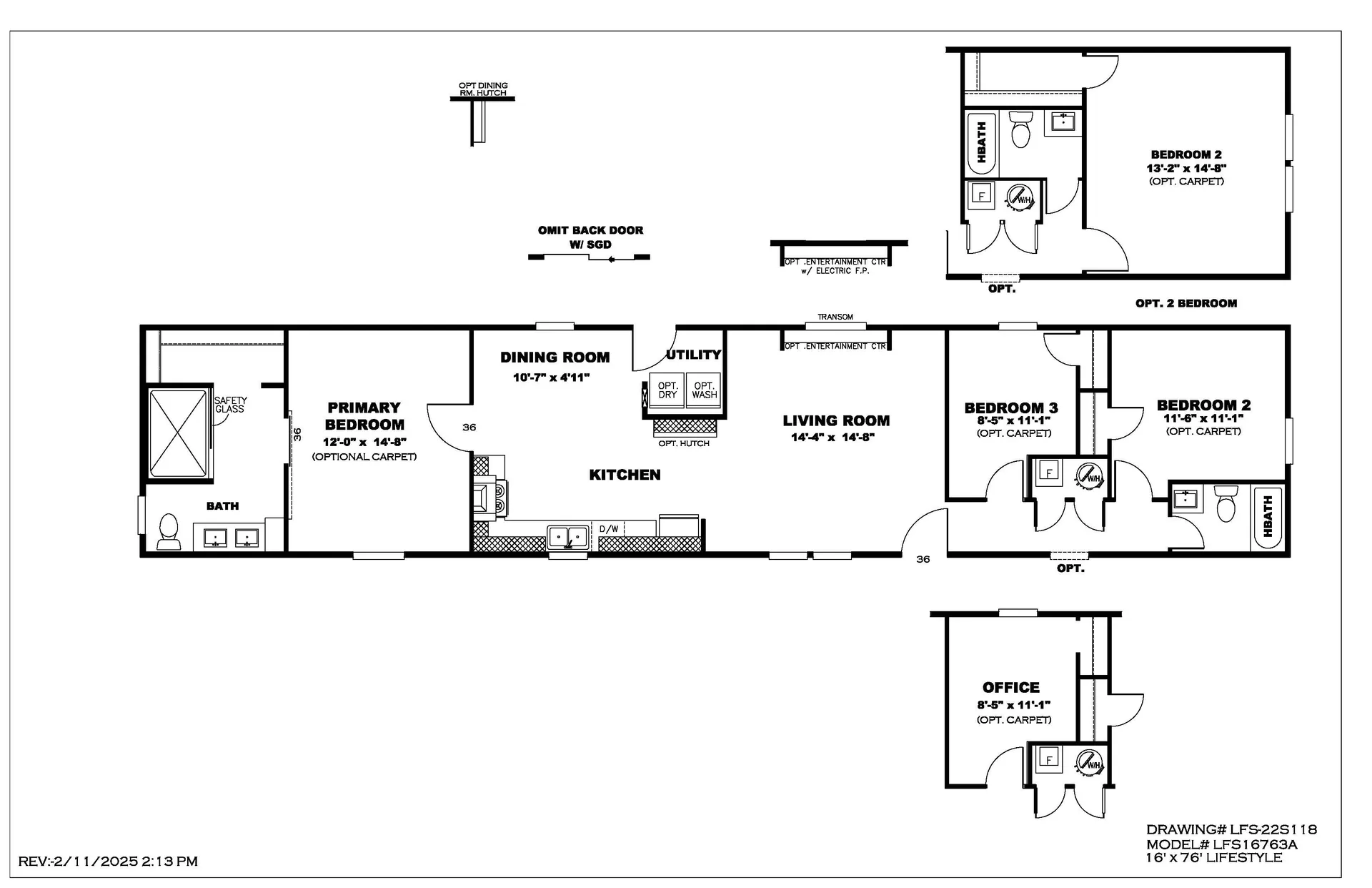 The Shower House 2.0 Flooplan