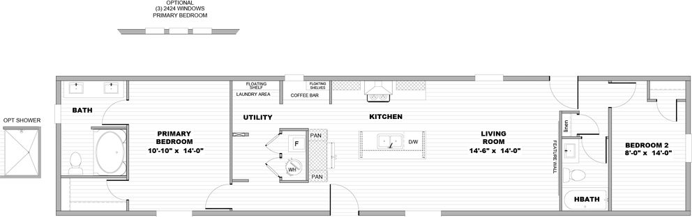Standard floor plan
