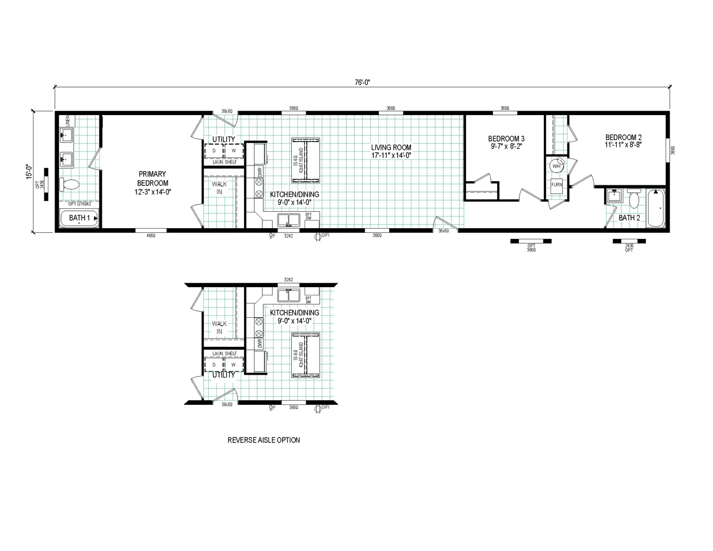 Standard floor plan