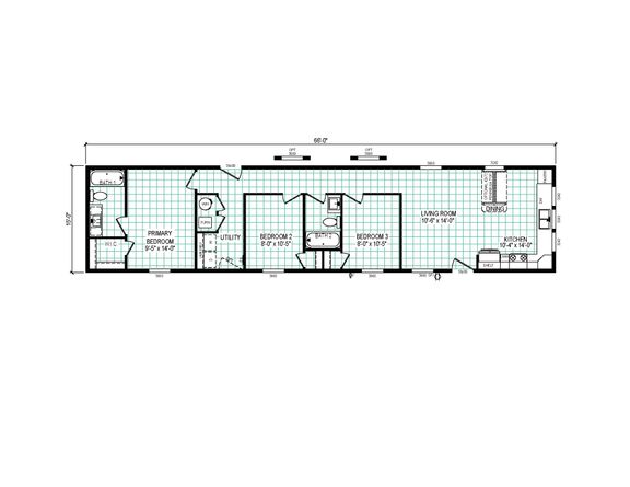 6616-CC03 HARBORVIEW 66 Floor Plan